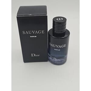 Dior Sauvage Parfum MINIATURE Travel Splash Dabber 0.34 fl oz/10 ml NIB